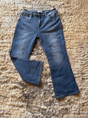 WARP+WEFT Philadelphia Bootcut Crop Jeans Stretch Denim Women’s 12/31